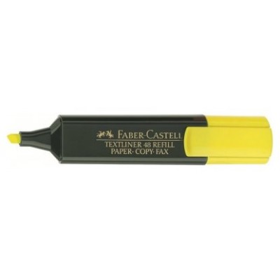 MARCADOR FLUOR TEXTLINER AMARILLO FABER CASTELL 154807 (MIN10) (Espera 4 dias)