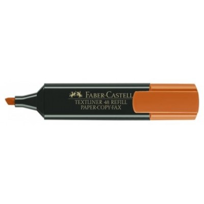 MARCADOR FLUOR TEXTLINER NARANJA FABER CASTELL 154815 (MIN10) (Espera 4 dias)