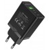 CARGADOR PARED USB-C/PD + USB-A/QC 20W NEGRO VENTION (Espera 4 dias)