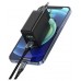 CARGADOR PARED USB-C/PD + USB-A/QC 20W NEGRO VENTION (Espera 4 dias)