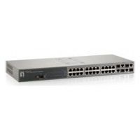 SWITCH LEVEL ONE GESTIONABLE L2 24P 10/100 + 4P