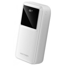 POWER BANK 30000mAh 22.5W BLANCO VENTION (Espera 4 dias)