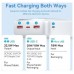 POWER BANK 30000mAh 22.5W BLANCO VENTION (Espera 4 dias)