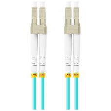 CABLE DE FIBRAOPTICA LANBERG 5M MULTI LC/UPC-LC/UPC DUPLEX OM3 50/125 LSZH  AZUL