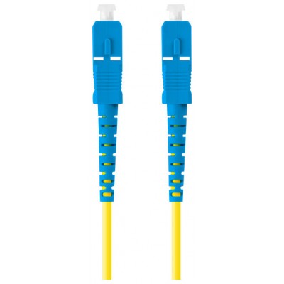CABLE DE FIBRAOPTICA LANBERG 10M MONO SC/UPC-SC/UPC SIMPLEX G657A1 LSZH AMARILL
