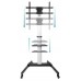 SOPORTE SUELO RUEDAS TV HORIZ/VERT "HERA" 37-86" TOOQ (Espera 4 dias)