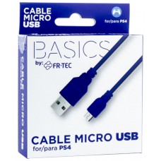Cable Micro USB FR-TEC 3M Azul (Espera 2 dias)
