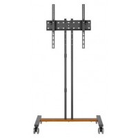 SOPORTE AISENS SUELO ECO CON RUEDA MONITOR/TV 35KG 32-55 NEGRO