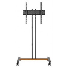 SOPORTE AISENS SUELO ECO CON RUEDA MONITOR/TV 35KG 32-55 NEGRO