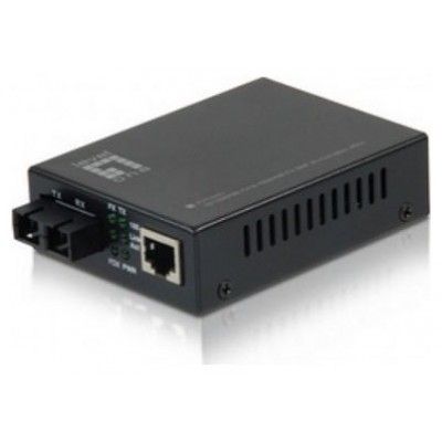 CONVERSOR FIBRA OPTICA LEVEL ONE 10/100TX A 100BASE-FX