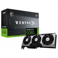 MSI VENTUS GeForce RTX5080 16G 3X OC NVIDIA GeForce RTX 5080 16 GB GDDR7 (Espera 4 dias)
