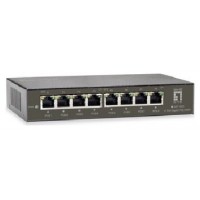 SWITCH LEVEL ONE GEP-0823 NO GESTION 8P POE