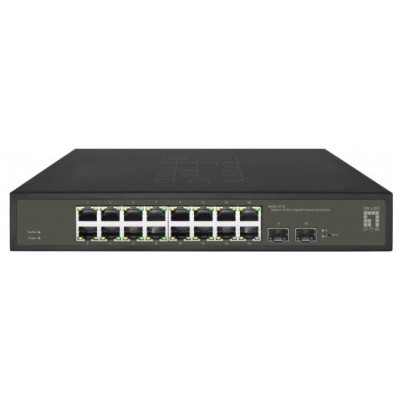 SWITCH SEMIGESTIONABLE LEVEL ONE HILBERT 16P GIGA + 2P