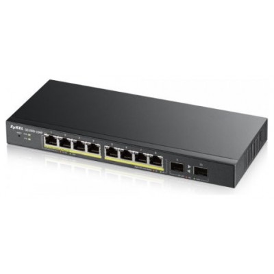 Zyxel GS1900-8HP v3 PoE Gestionado L2 Gigabit Ethernet (10/100/1000) Energía sobre Ethernet (PoE) Negro (Espera 4 dias)