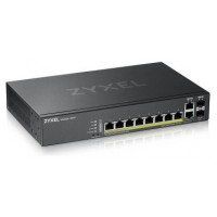 Zyxel GS2220-10HP-EU0101F switch Gestionado L2 Gigabit Ethernet (10/100/1000) Energía sobre Ethernet (PoE) Negro (Espera 4 dias)