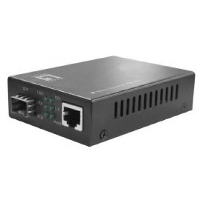 CONVERTIDOR DE MEDIOS LEVEL ONE GVT-2012 RJ45 GB A SFP