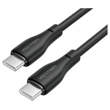 CABLE USB-C A USB-C 1 M NEGRO VENTION (Espera 4 dias)