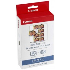 Canon Video-Impresora CP-10 Cartucho + 18 etiquetas