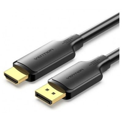 CONVERSOR DISPLAYPORT/M A HDMI/M 5 M 4K HD NEGRO VENTION (Espera 4 dias)