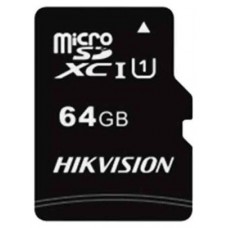 Hikvision Digital Technology HS-TF-C1(STD)/64G/Adapter 64 GB MicroSDXC NAND Clase 10 (Espera 4 dias)