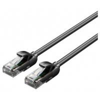 CABLE DE RED LATIGUILLO RJ45 CAT.5E UTP AWG26 50 M NEGRO VENTION (Espera 4 dias)