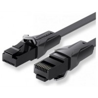 CABLE DE RED LATIGUILLO RJ45 UTP CAT6 AWG32 30 M NEGRO VENTION (Espera 4 dias)