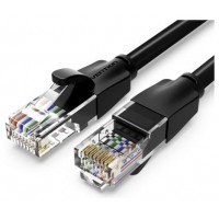 CABLE DE RED LATIGUILLO RJ45 UTP CAT6 AWG26 25 M NEGRO VENTION (Espera 4 dias)