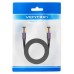 CABLE DE RED LATIGUILLO RJ45 CAT.7 STP AWG30 2 M NEGRO VENTION (Espera 4 dias)