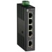 SWITCH INDUSTRIAL CARRIL DIN LEVEL ONE 5P 10/100