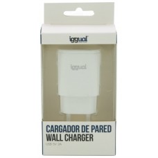 iggual Cargador de pared 1xUSB 5V/2A (10W)