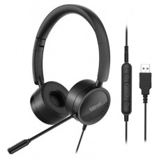 iggual Auriculares con micro Dual Tech USB/3,5 mm