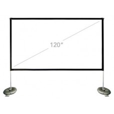 iggual Pantalla exterior portable 120" 265x149 cm