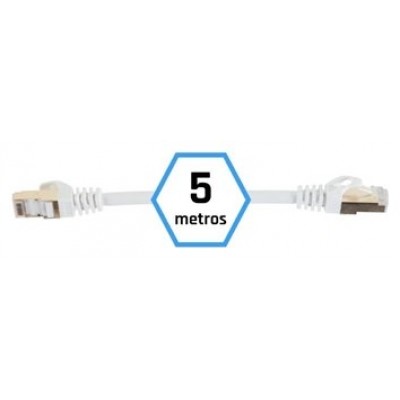 iggual Latiguillo CAT7 SFTP LSZH 5 metros blanco