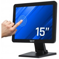 iggual Monitor t&aacute;ctil capacitivo 15" VGA HDMI USB