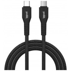 iggual Cable USB-C a tipo C 60W 3A 100 cm trenzado