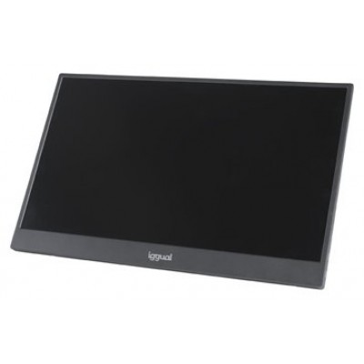 iggual Monitor portátil 15,6" IPS FHD con funda