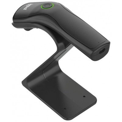 iggual Lector código barras 1D USB botón soporte
