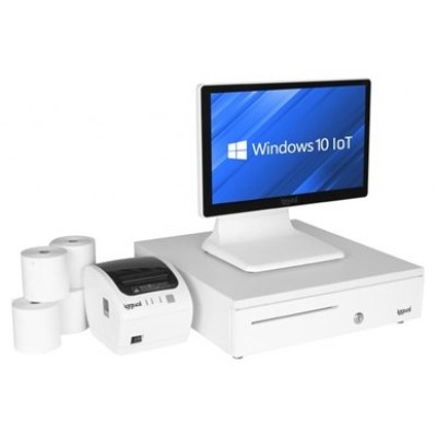 Pack completo TPV blanco 15,6"  N100 30PW EASY80W Pack completo TPV blanco 15,6"  N100 30PW EASY80W