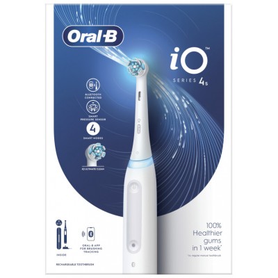 CEPILLO DENTAL BRAUN IO 4S BLANCO BLANCO