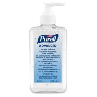 BOTE DE 300 ML. GEL HIDROALCOHOLICO ADVANCE C/ BOMBA PURELL JA077 (Espera 4 dias)