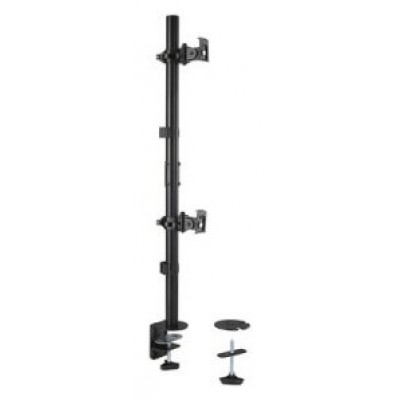 BRAZO VERTICAL PARA DOS MONITORES (2 PANTALLAS HORIZONTAL DE HASTA 32" Y 29" EN VERTICAL) KENSINGTON K53802WW (Espera 4 dias)