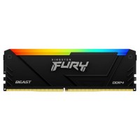 Kingston Technology FURY Beast RGB módulo de memoria 16 GB 1 x 16 GB DDR4 3600 MHz (Espera 4 dias)