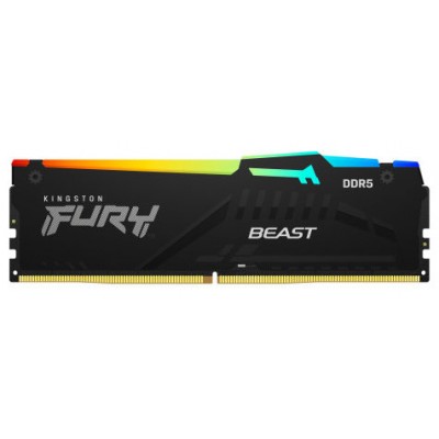 Kingston Technology FURY Beast RGB módulo de memoria 32 GB 1 x 32 GB DDR5 5200 MHz (Espera 4 dias)