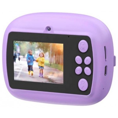 Celly Cámara Fotos Niños Imprimible Violeta