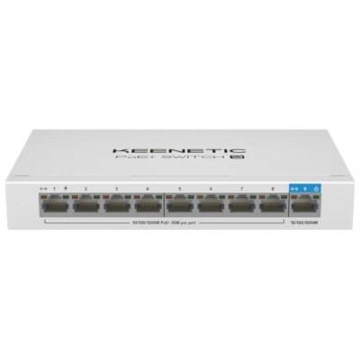 Keenetic PoE Switch 9 Gigabit 9 puertos Keenetic PoE Switch 9 Gigabit 9 puertos