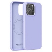 FUNDA SILICONA MAGSAFE IPHONE 14 MORADO VENTION (Espera 4 dias)