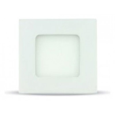 PANEL LED SLIM V-TAC CUADRADO  84*84*12MM LUZ CALIDA