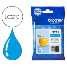 CARTUCHO BROTHER LC3211C CIAN