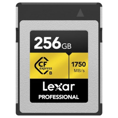 LEXAR 256GB PROFESSIONAL CFEXPRESS 4.0 TYPE-B CARD, UP TO 3700MB/S READ 3400MB/S WRITE. VPG 400 (Espera 4 dias)