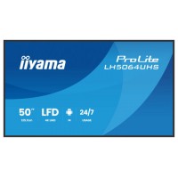 iiyama LH7564UHS-B1AG pantalla de señalización Pantalla plana para señalización digital 190,5 cm (75") Wifi 500 cd / m² 4K Ultra HD Negro Android 24/7 (Espera 4 dias) iiyama LH7564UHS-B1AG pantalla de señalización Pantalla plana para señalización digital 190,5 cm (75") Wifi 500 cd / m² 4K Ultra HD Negro Android 24/7 (Espera 4 dias)